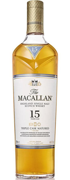 The Macallan 15 yrs Triple Cask