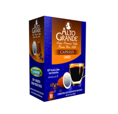 Alto Grande Super Premium Coffee 18 Capsulas Lungo
